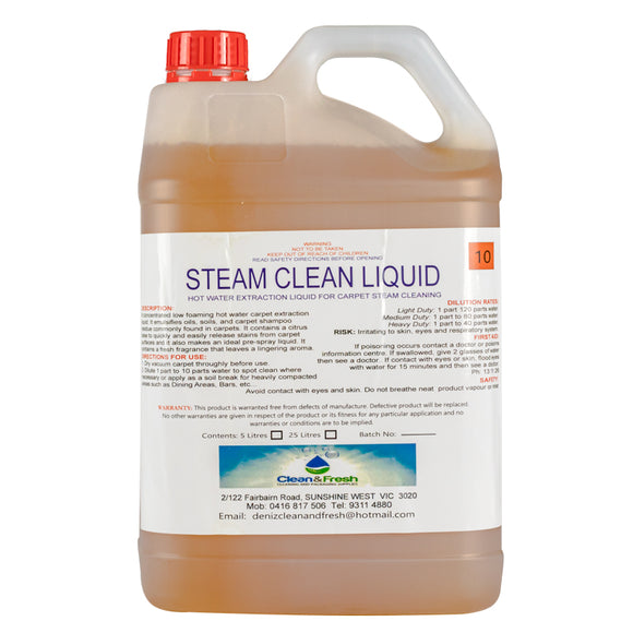 Steam Clean Liquid