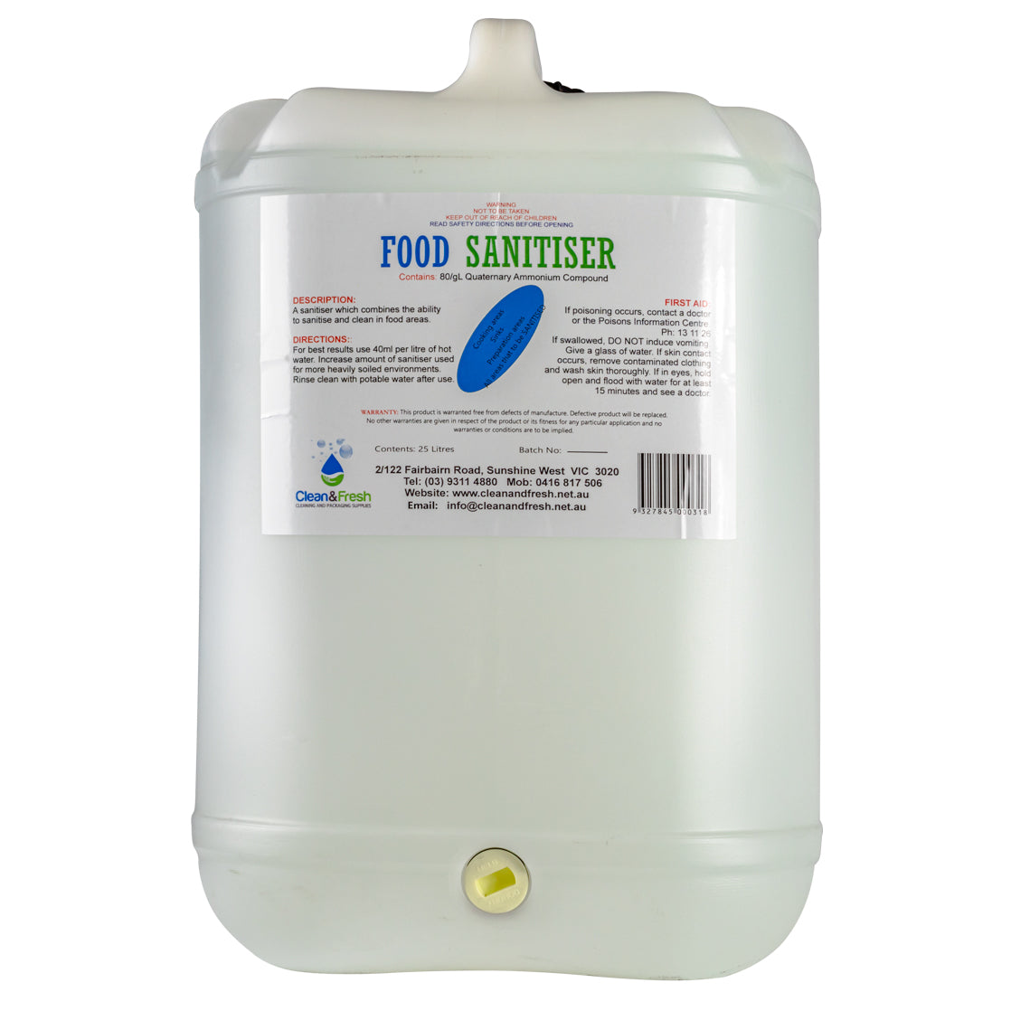 Food Sanitiser
