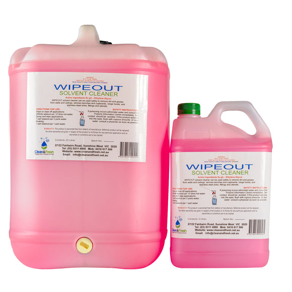 Wipeout Solvent Cleaner