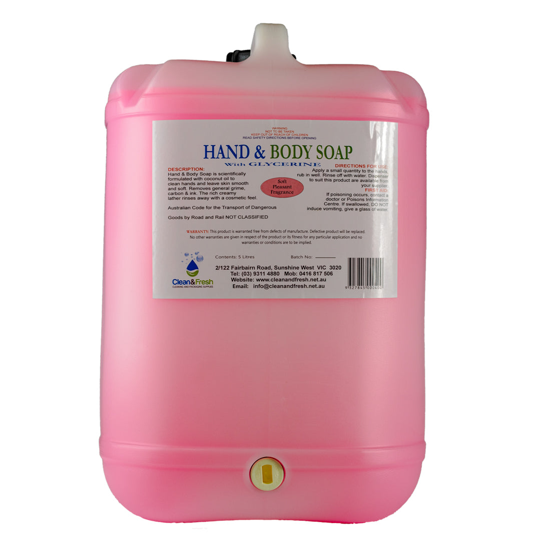 Hand & Body Soap with Glycerine