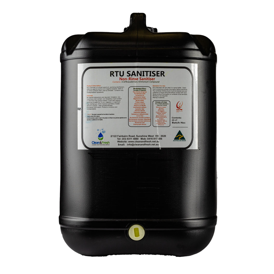 RTU Sanitiser