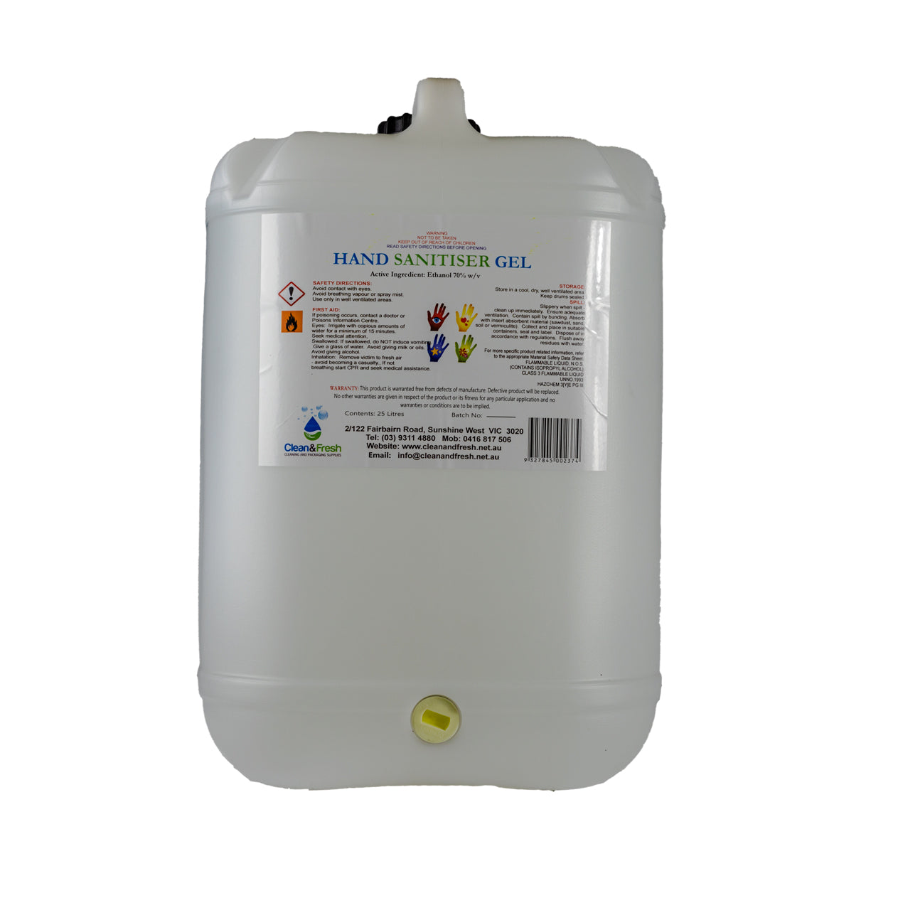 Hand Sanitiser Gel