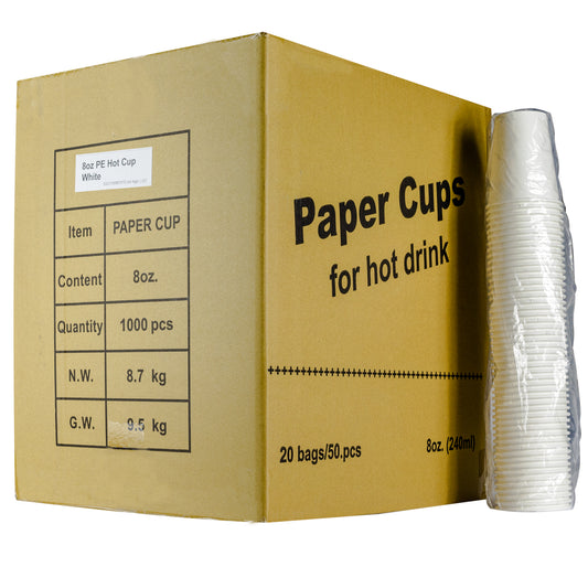 White Paper Cups