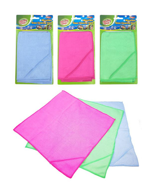 Microfibre Glass Cleaning Cloth