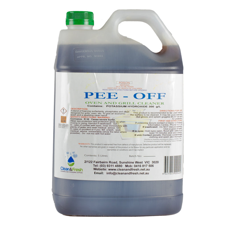 Pee Off - Oven and Grill Cleaner