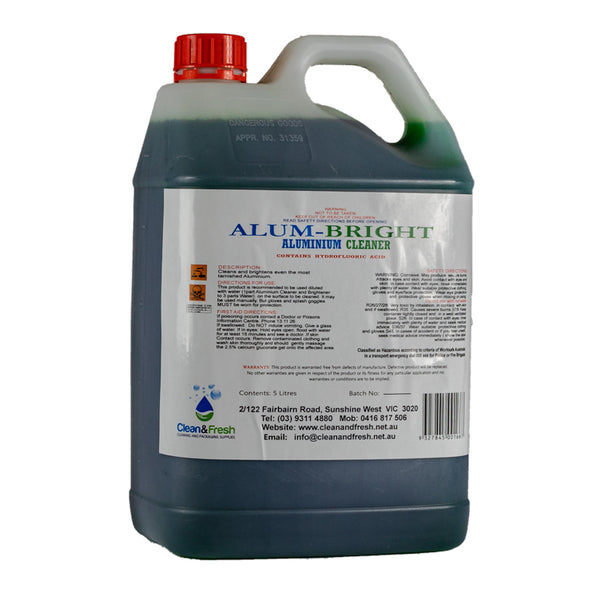 Alum-Bright Aluminium Cleaner – Clean & Fresh