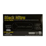 Disposable Black Nitrile Powder Free Gloves