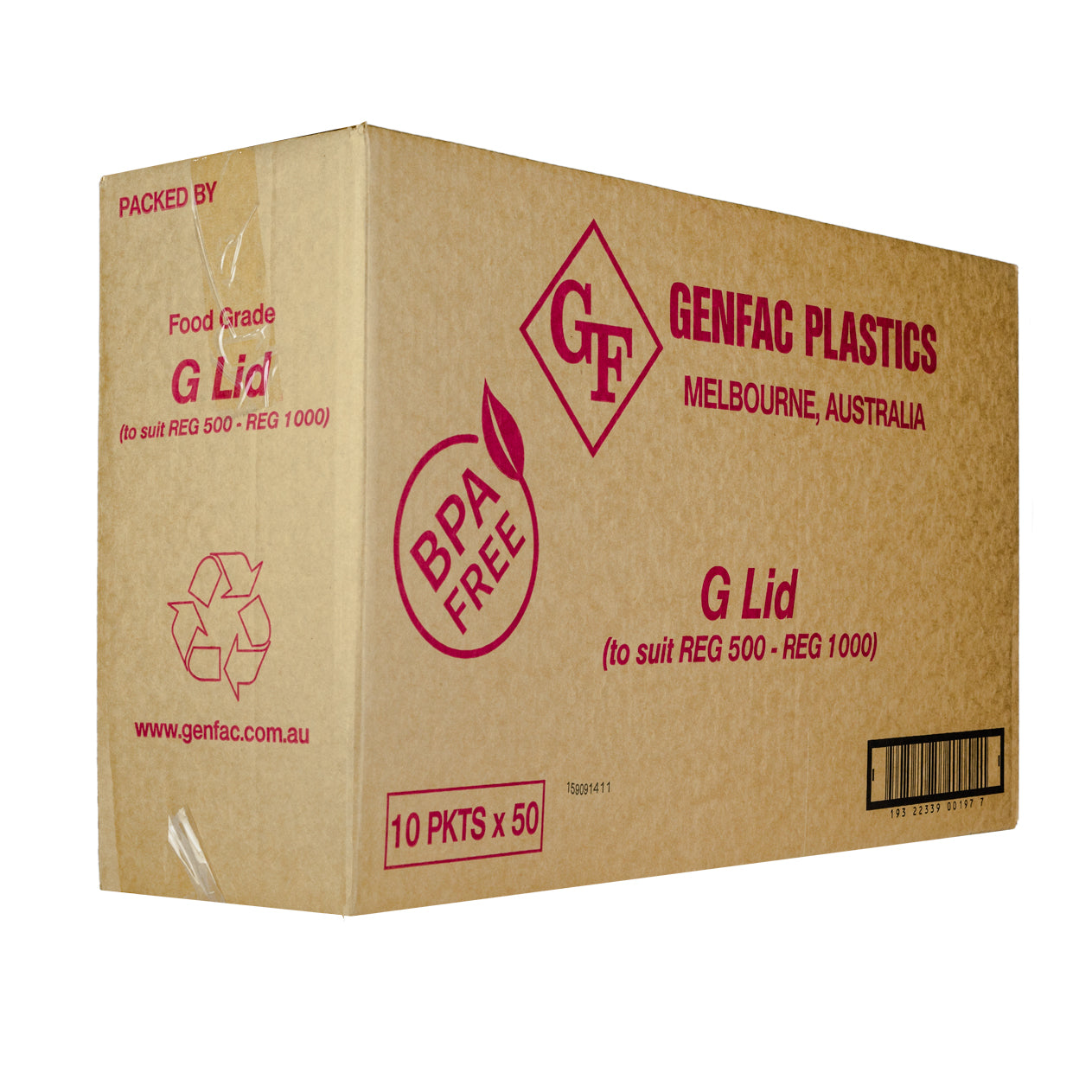 Genfac Plastic Lids